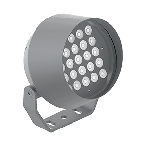 Светодиодный светильник VARTON архитектурный Frieze XL 150 Вт DMX RGBW линзованный 15 градусов RAL7045 серый